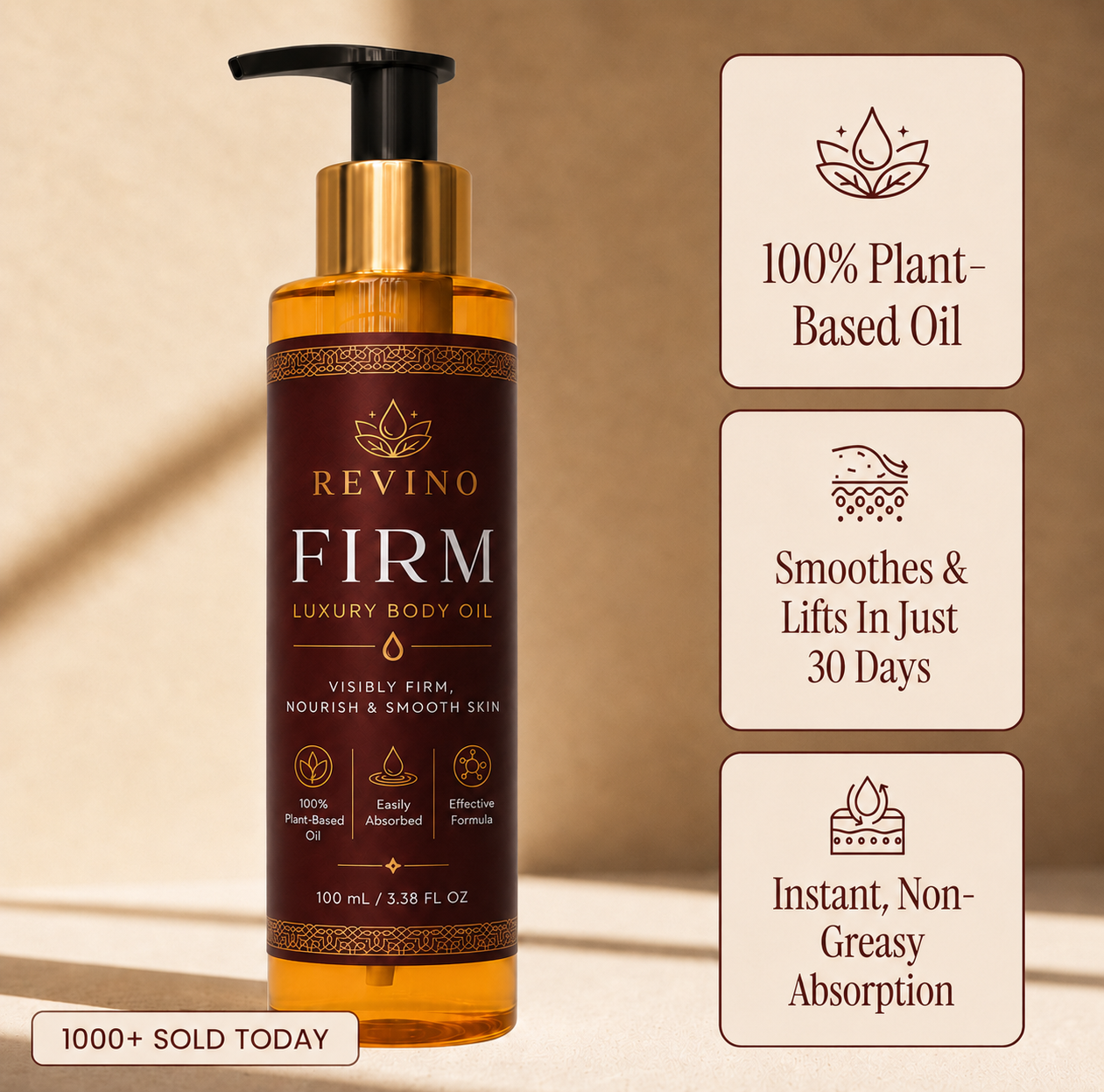 Revino Firm Body Oil 100ml