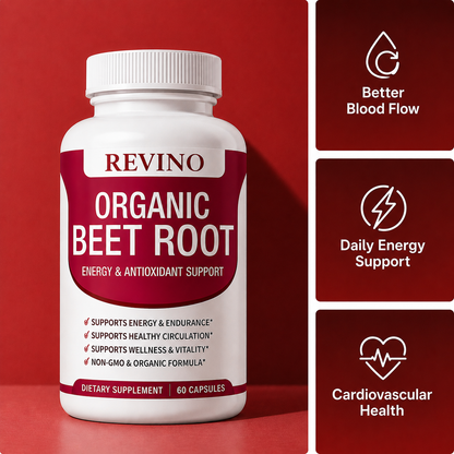 Beet Root 1300mg - Nitric Oxide Performance Booster