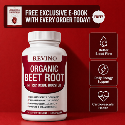 Beet Root 1300mg - Nitric Oxide Performance Booster